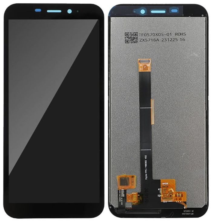 Дисплей + сенсор Ulefone Armor X8 / X8i / X8 Pro Black - p/n: FPC-Y88582 V02