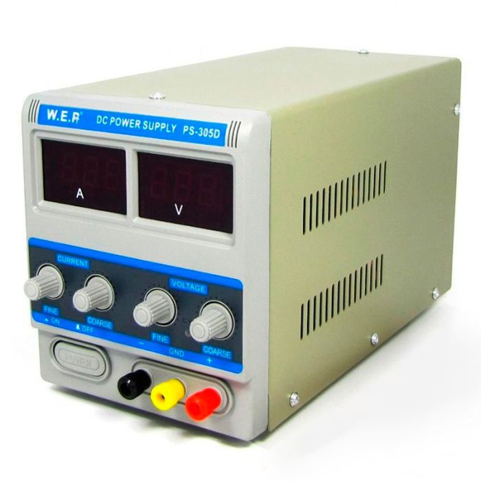 Блок живлення WEP PS-305D-I / трансформаторний / 30V 5A / цифрова індикація