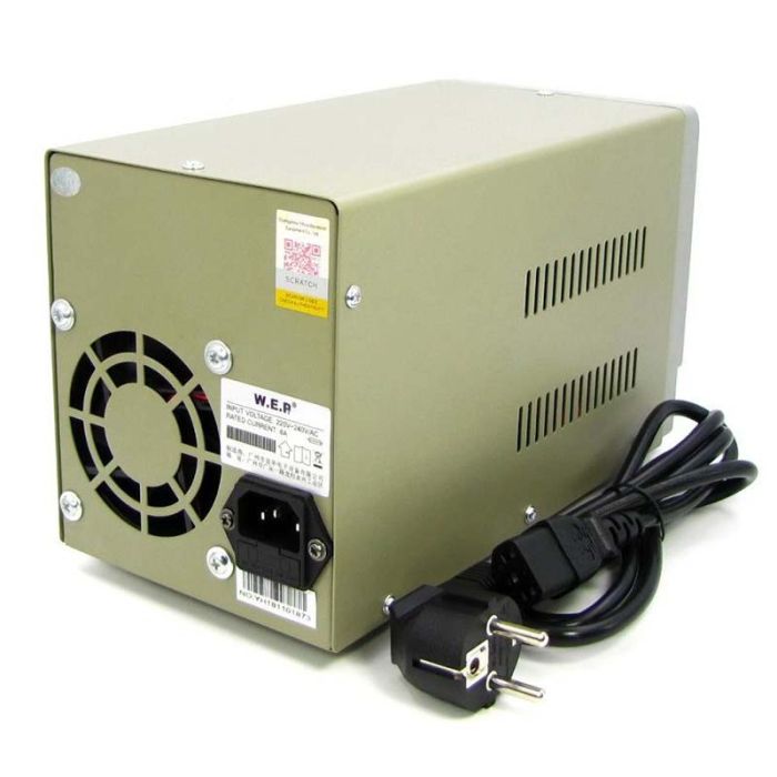 Блок питания WEP PS-305D-I / трансформаторный / 30V 5A / цифровая индикация