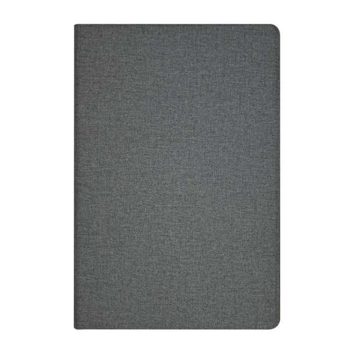 Чехол книжка для планшета Blackview Tab 12 / Tab 12 Pro / подставка / силиконовая основа / серый