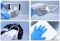Салфетки антистатические Clean Room / сухие / для очистки ЖК-экранов, мониторов / 87*87 мм / 400 шт.
