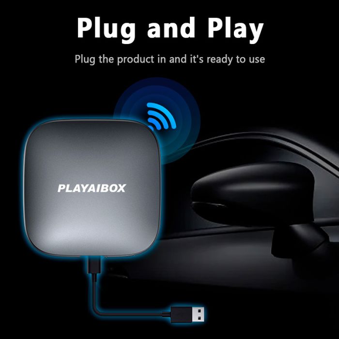 Автомобільний CarPlay Mini Box UX-999 Plus / 64 ГБ / Android 12