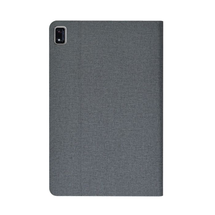 Чохол книжка для планшета Blackview Tab 16 / підставка / силіконова основа / сірий