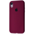 Чохол Silicone Case Full для iPhone XR marsala