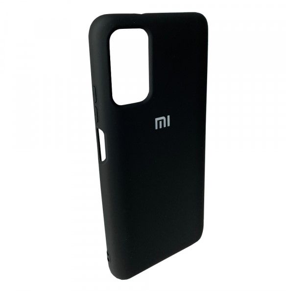 Чехол Silicone Case Full для Xiaomi Redmi Note 10/10S Black