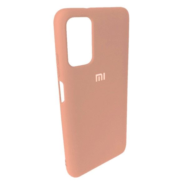 Чохол Silicone Case Full для Xiaomi Redmi Note 10/10S Pink sand