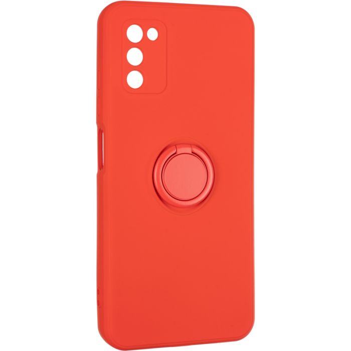 Чехол накладка Gelius Ring Holder Case for Samsung A037 (A03S) Красный