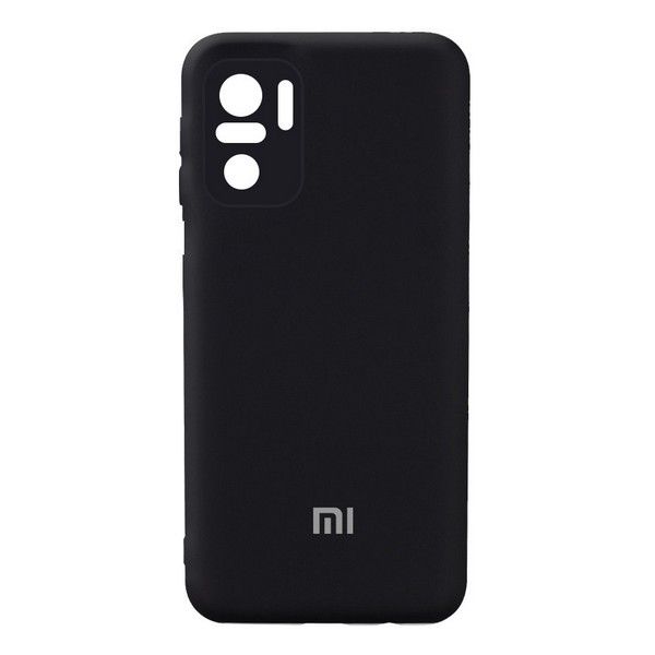 Чехол Silicone Case Full для Xiaomi Redmi 10 Black