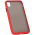 Чехол Matte Case для Realme C2 Красный/Черный