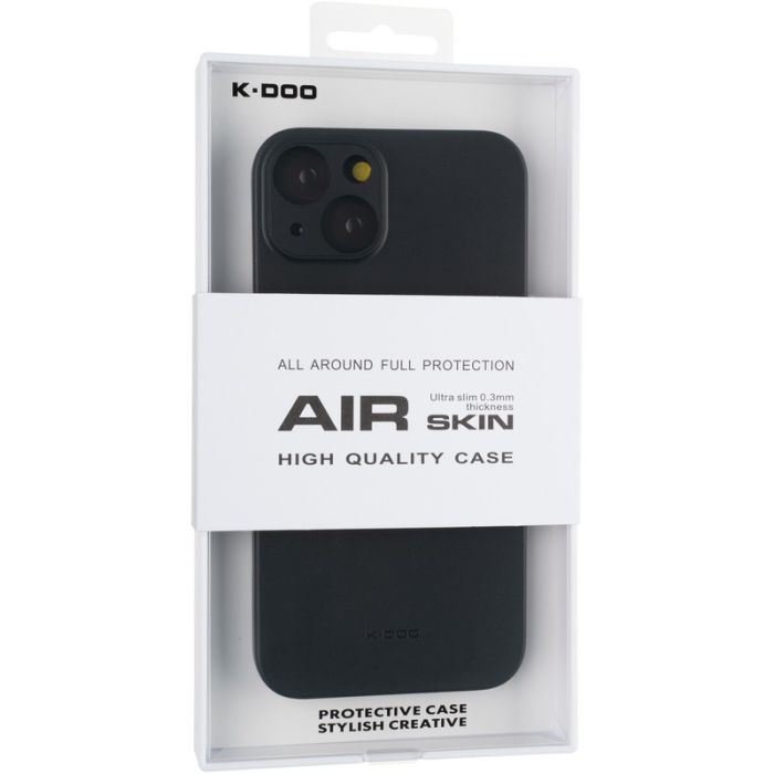 Чохол-накладка K-DOO Air Skin для iPhone 13 Pro Black