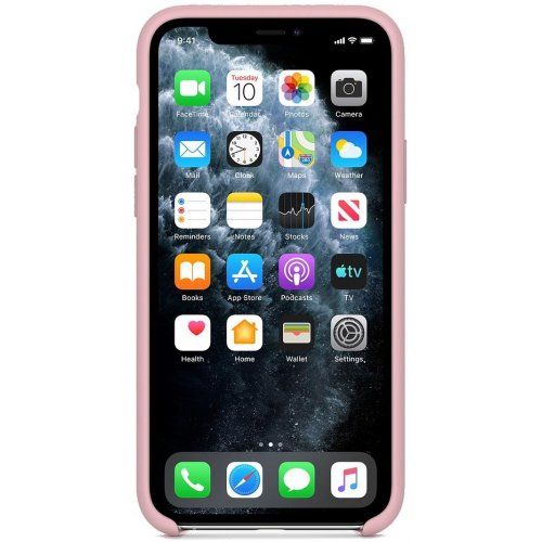 Чехол Original Silicone Case для iPhone 11 Pro (Pink Powder)