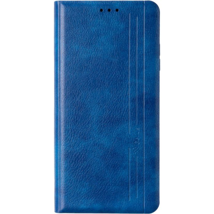 Чехол-книжка Leather Gelius New для Xiaomi Redmi 10 Синий