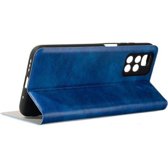 Чохол-книжка Leather Gelius New для Xiaomi Redmi 10 Синій
