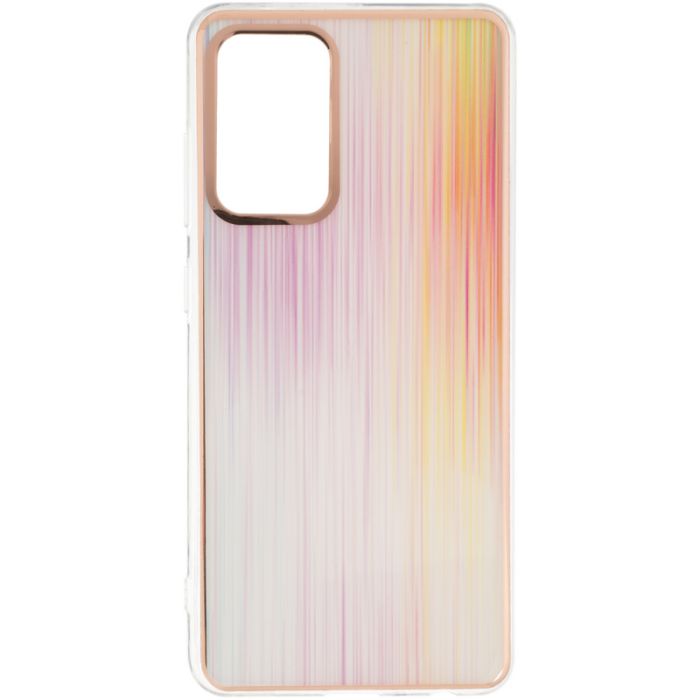 Чохол-накладка Rainbow Silicone Case Samsung A525 (A52) Pink