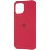Чехол-накладка Original Full Soft Case для iPhone 12 Pro Max Garnet
