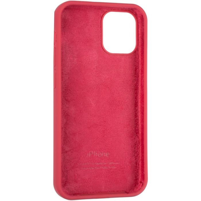 Чехол-накладка Original Full Soft Case для iPhone 12 Pro Max Garnet