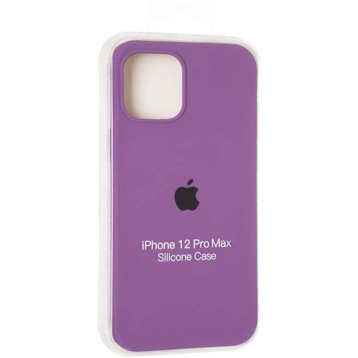 Чехол-накладка Original Full Soft Case для iPhone 12 Pro Max Purple