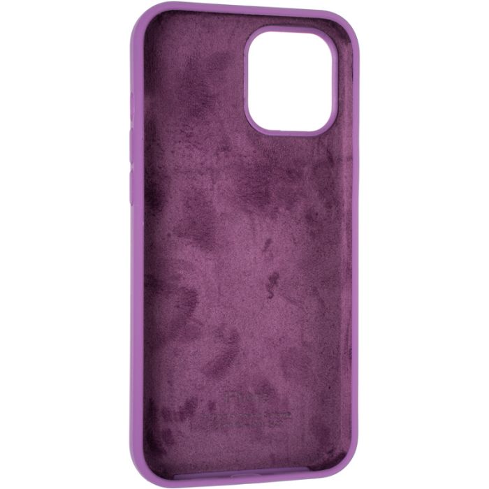 Чехол-накладка Original Full Soft Case для iPhone 12 Pro Max Purple