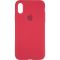 Чехол-накладка Original Full Soft Case для iPhone X/XS Garnet