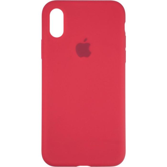 Чехол-накладка Original Full Soft Case для iPhone X/XS Garnet