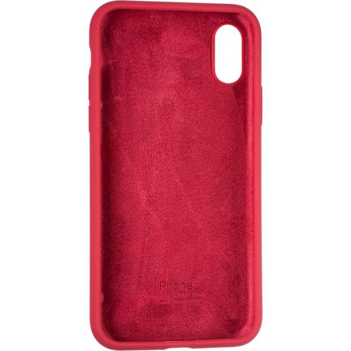 Чехол-накладка Original Full Soft Case для iPhone X/XS Garnet