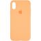 Чехол-накладка Original Full Soft Case для iPhone X/XS Papaya