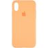 Чехол-накладка Original Full Soft Case для iPhone X/XS Papaya
