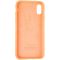 Чехол-накладка Original Full Soft Case для iPhone X/XS Papaya