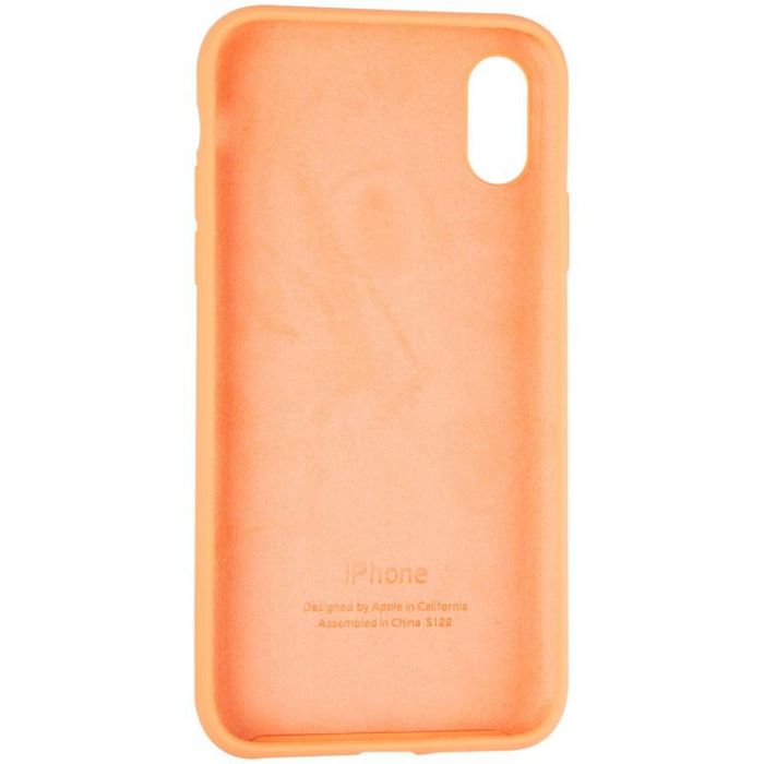 Чехол-накладка Original Full Soft Case для iPhone X/XS Papaya
