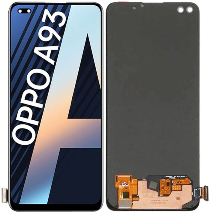 Дисплей + сенсор для Oppo F17 Pro / Reno 4 F (CPH2119, SPH2209) Black (OLED)