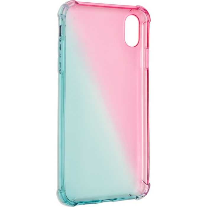 Чехол-накладка Ultra Gradient Case для iPhone XS Max Blue/Pink