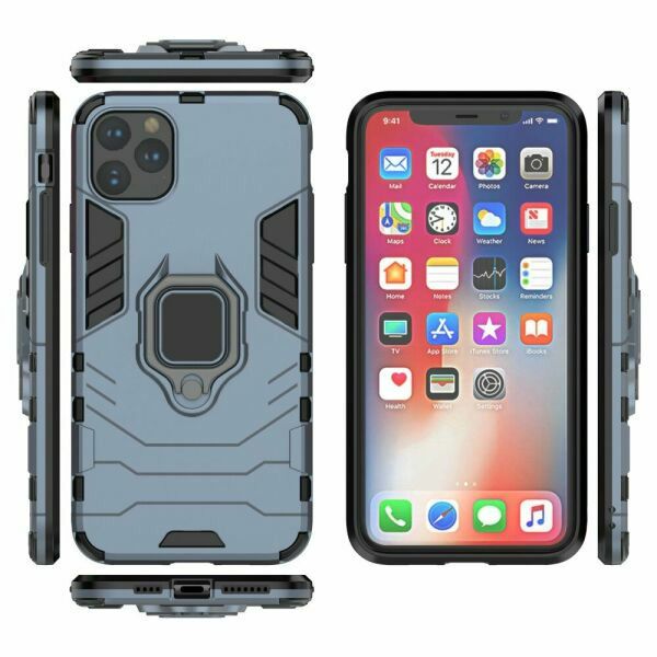 Чехол Protective для iPhone 12 /12 Pro Dark Grey