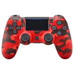Беспроводной игровой контроллер Doubleshock 4 джойстик геймпад Playstation PS4 / Pro / Slim / PS3 Red Camo