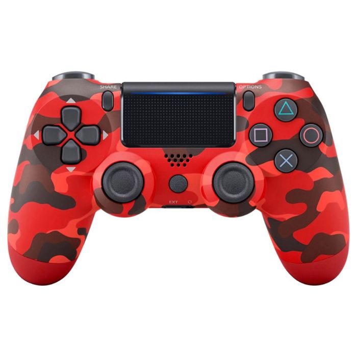 Беспроводной игровой контроллер Doubleshock 4 джойстик геймпад Playstation PS4 / Pro / Slim / PS3 Red Camo