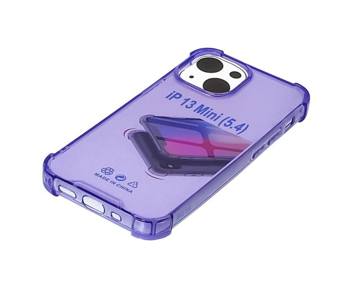 Чехол TPU shockproof angle для Apple iPhone 13 mini 04 Violet