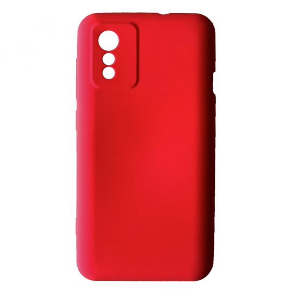 Чехол Silicone Case Camera (без лого) для ZTE Blade L9 red
