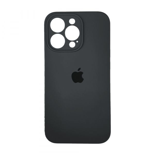 Чехол Silicone Case Full Camera для iPhone 13 Pro pebble