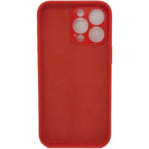 Чехол Silicone Case Full Camera для iPhone 13 Pro Red (12)
