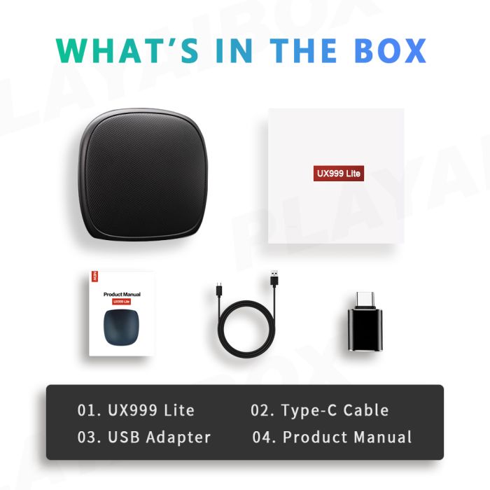 Автомобільний CarPlay Mini Box UX-999 Lite / 32 ГБ / Android 13