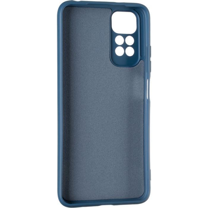 Чехол Full Soft Case для Xiaomi Redmi Note 11 Dark Blue