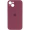 Чехол Silicone Case Full Camera для iPhone 13 plum