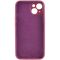 Чехол Silicone Case Full Camera для iPhone 13 plum