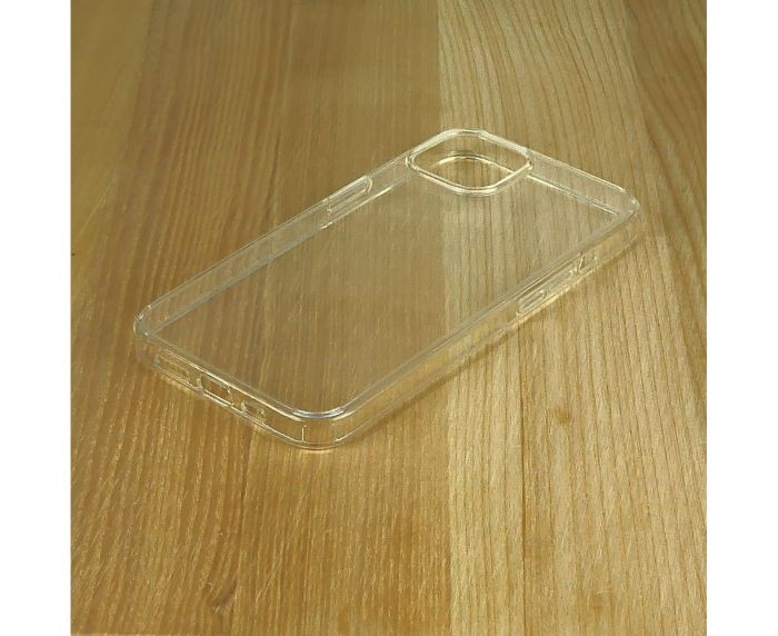 Чехол clear protective with frame Люкс для Apple iPhone 14 Plus прозрачный