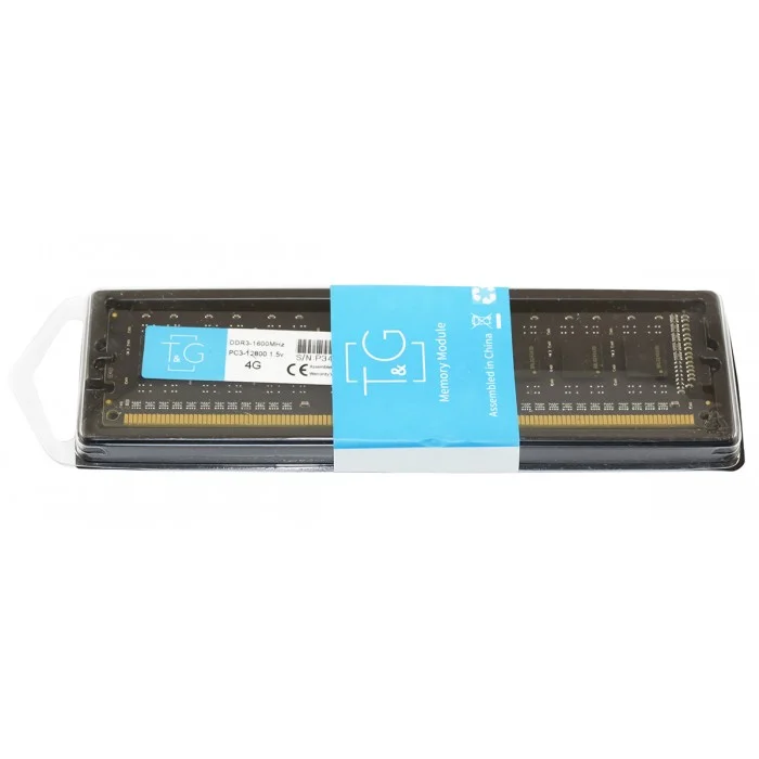 Память 4Gb DDR3, 1600 MHz, T&G, CL11, 1.5V (TGDR3PC4G1600)