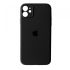 Чехол Silicone Case Full Camera для iPhone 12 (18) black