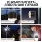 Фонарь кемпинговый Camping Light M1 + Powerbank 7200 mAh / 5 режимов / магнит / крючок / IP65 / Type-C Black