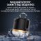 Фонарь кемпинговый Camping Light M1 + Powerbank 7200 mAh / 5 режимов / магнит / крючок / IP65 / Type-C Black