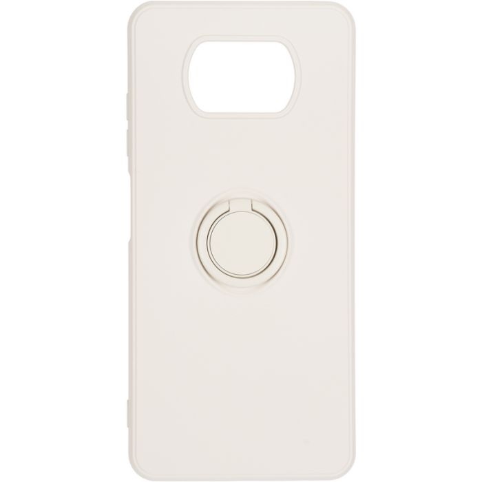 Чохол Gelius Ring Holder Case для Xiaomi Redmi 10c Ivory White