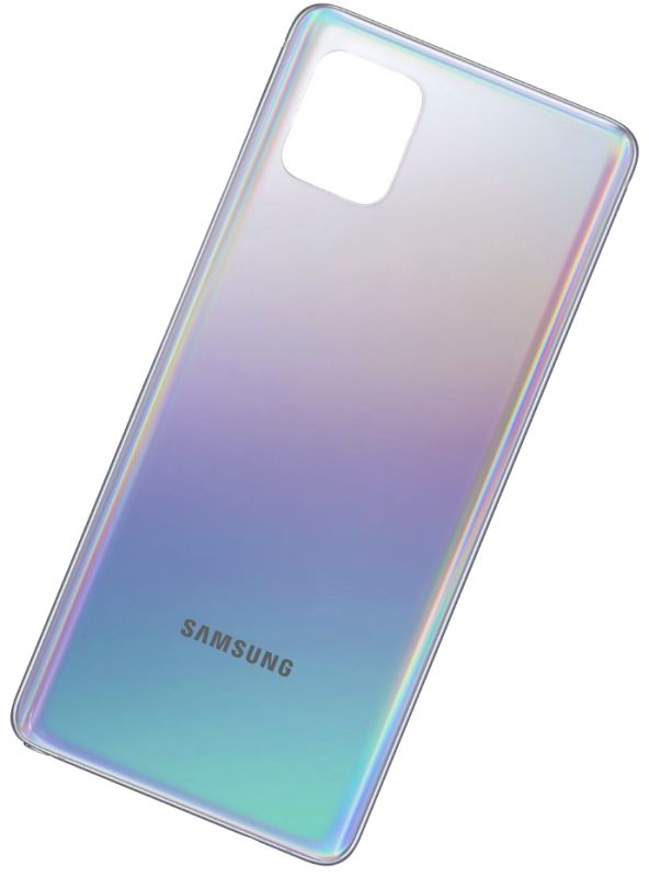 Задняя крышка для Samsung Galaxy Note 10 Lite Silver (ААА)