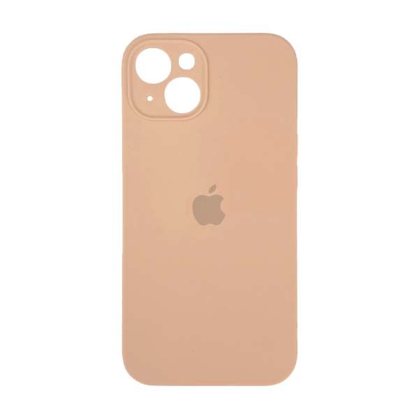 Чехол Silicone Case Full Camera для iPhone 14 pink sand
